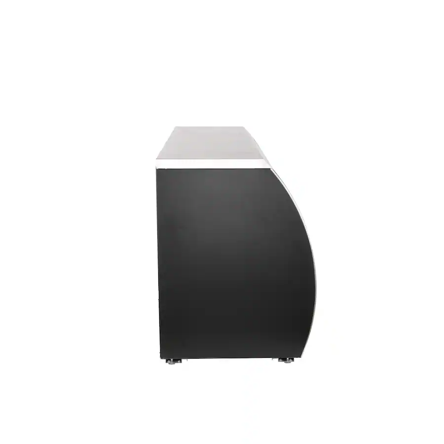 Magic Sandwhich Magic Chef Commercial 82 in. 32 cu. ft. Refrigerated Deli Case in Black ...