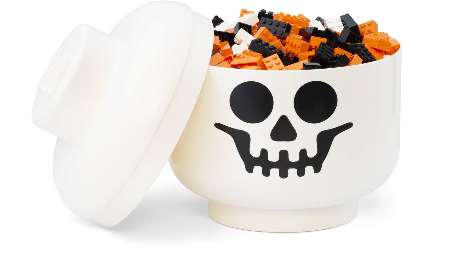 Front. Room Copenhagen - LEGO Large Stackable Storage Head, Skeleton - Collectibles - Multicolor.