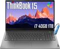 ThinkBook 15
i7 40GB 1TB