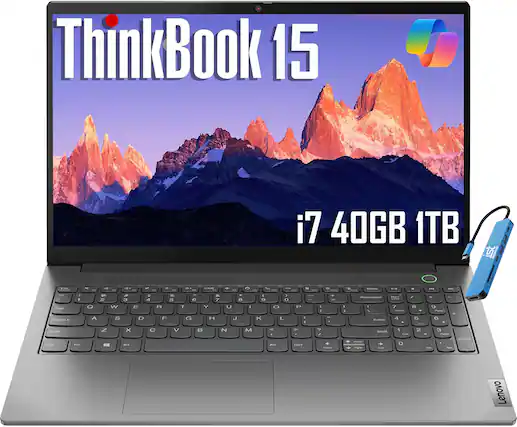 ThinkBook 15
i7 40GB 1TB