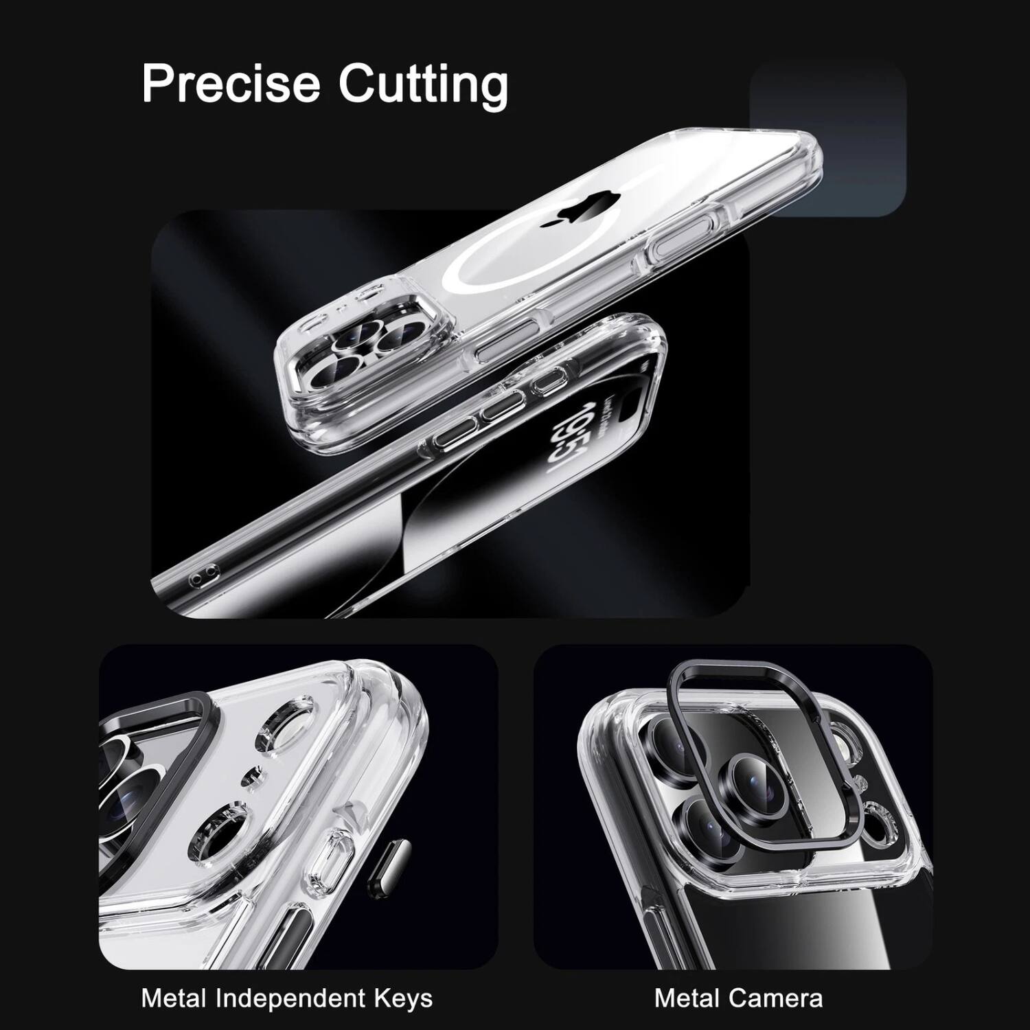 Precise Cutting

Metal Independent Keys

Metal Camera