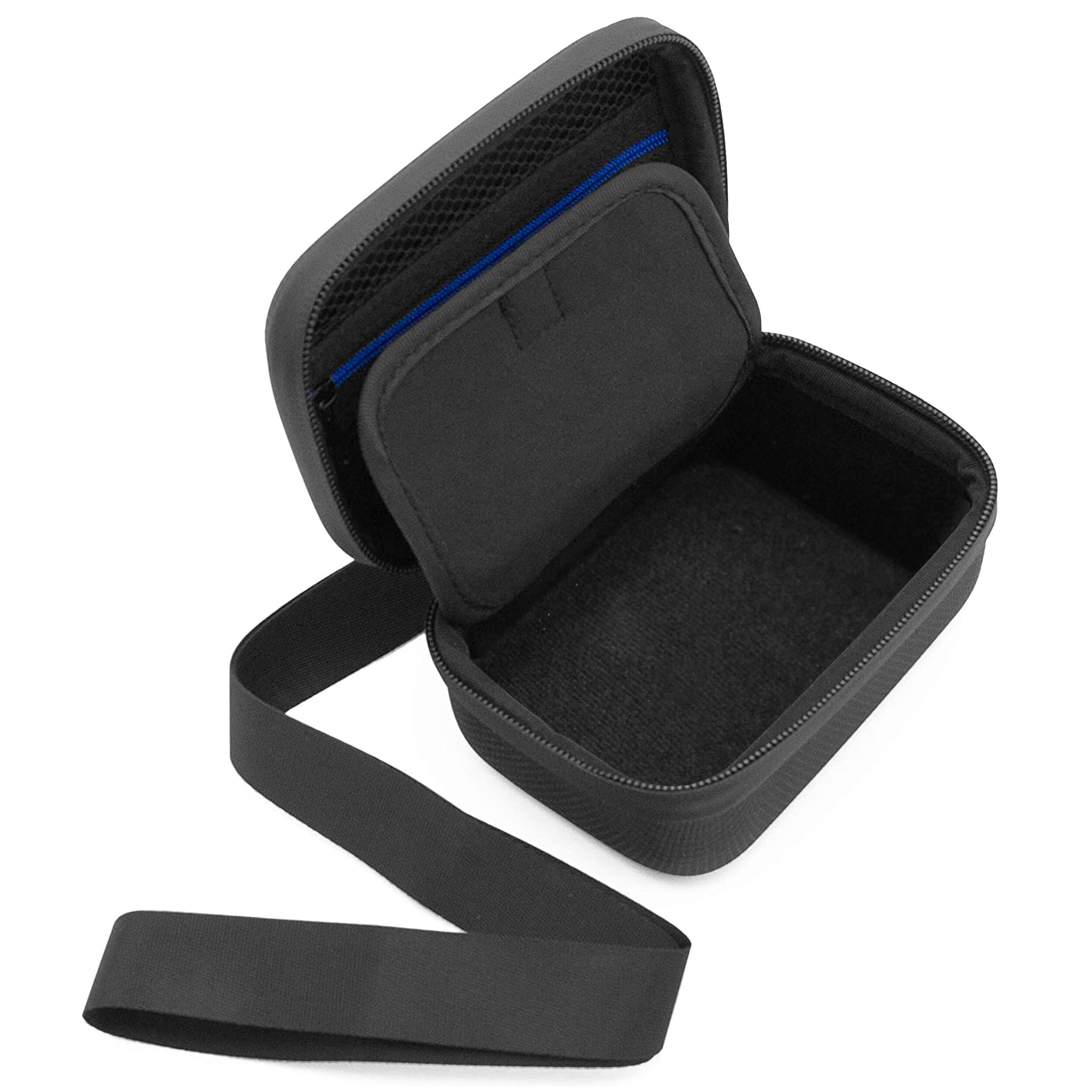 Alt View 2. CASEMATIX - Travel Case Fits JBL Go 4 Portable Bluetooth Speaker – Compact EVA Protective Carry Case w/ Zippered Pocket & Strap.