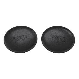 Power Systems - Versa Slides - 7.5'' Exercise Sliders for Carpet & Turf - Black