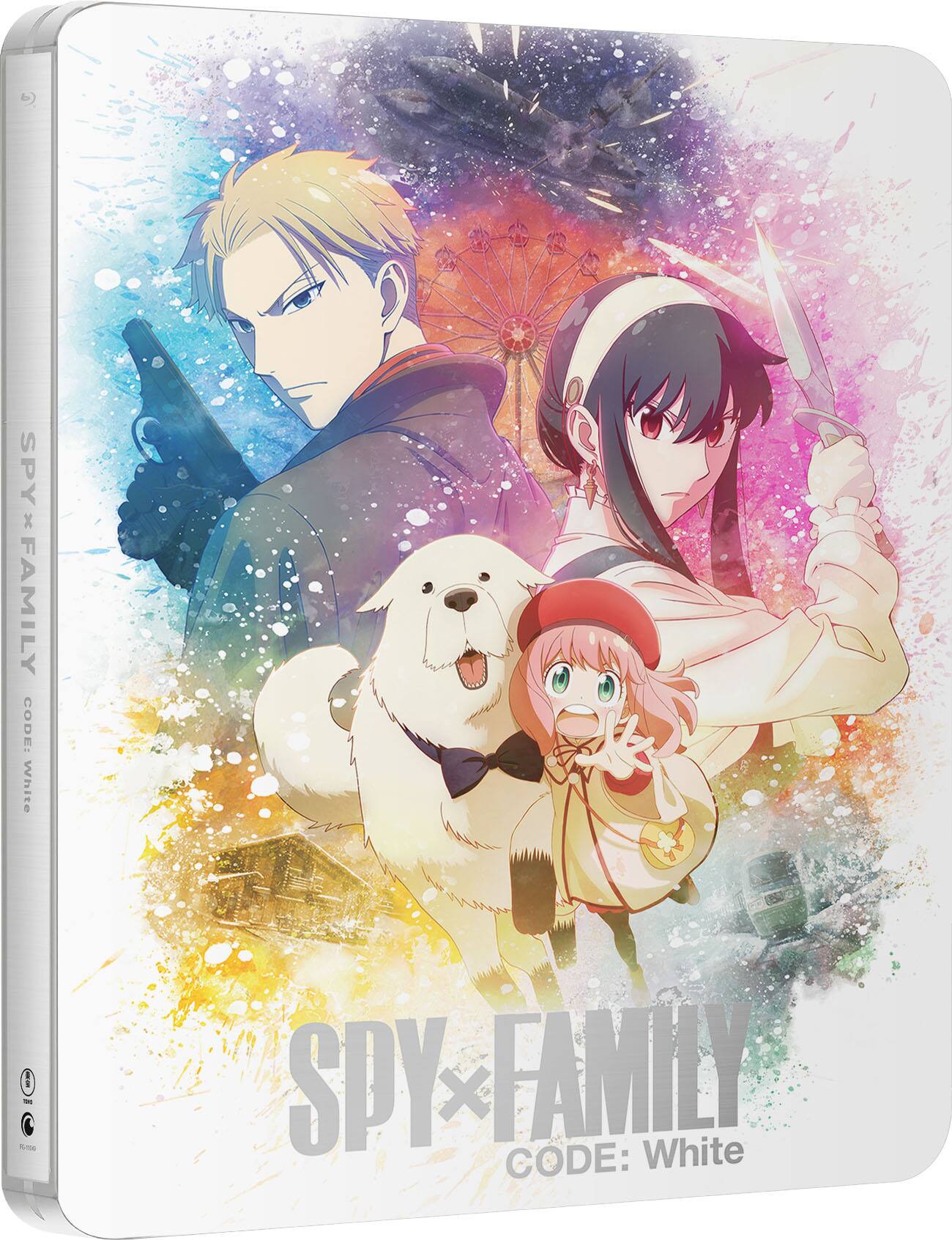 Steelbook SPY x FAMILY CODE: White (Blu-ray + DVD)
