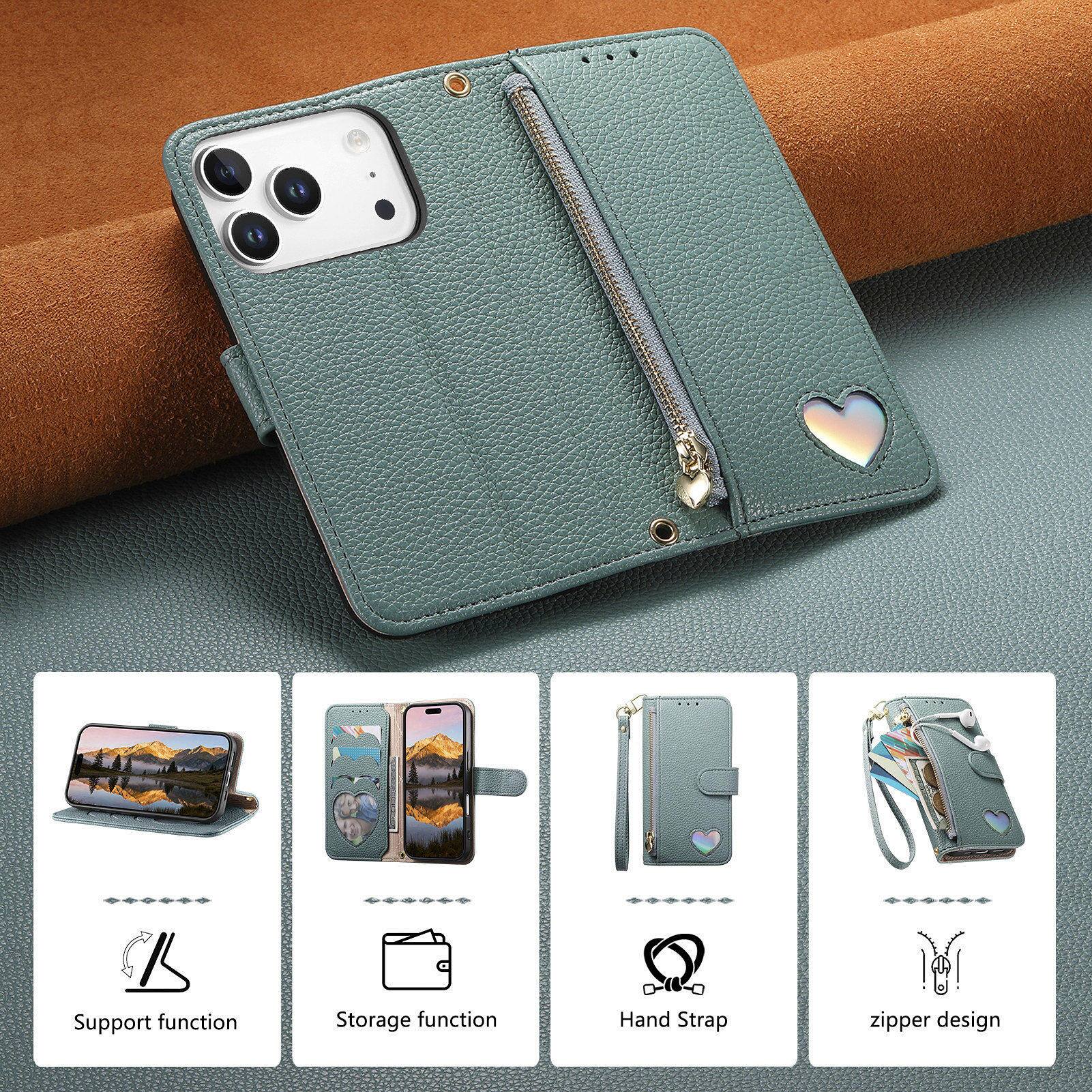 Support function  
Storage function  
Hand Strap  
Zipper design