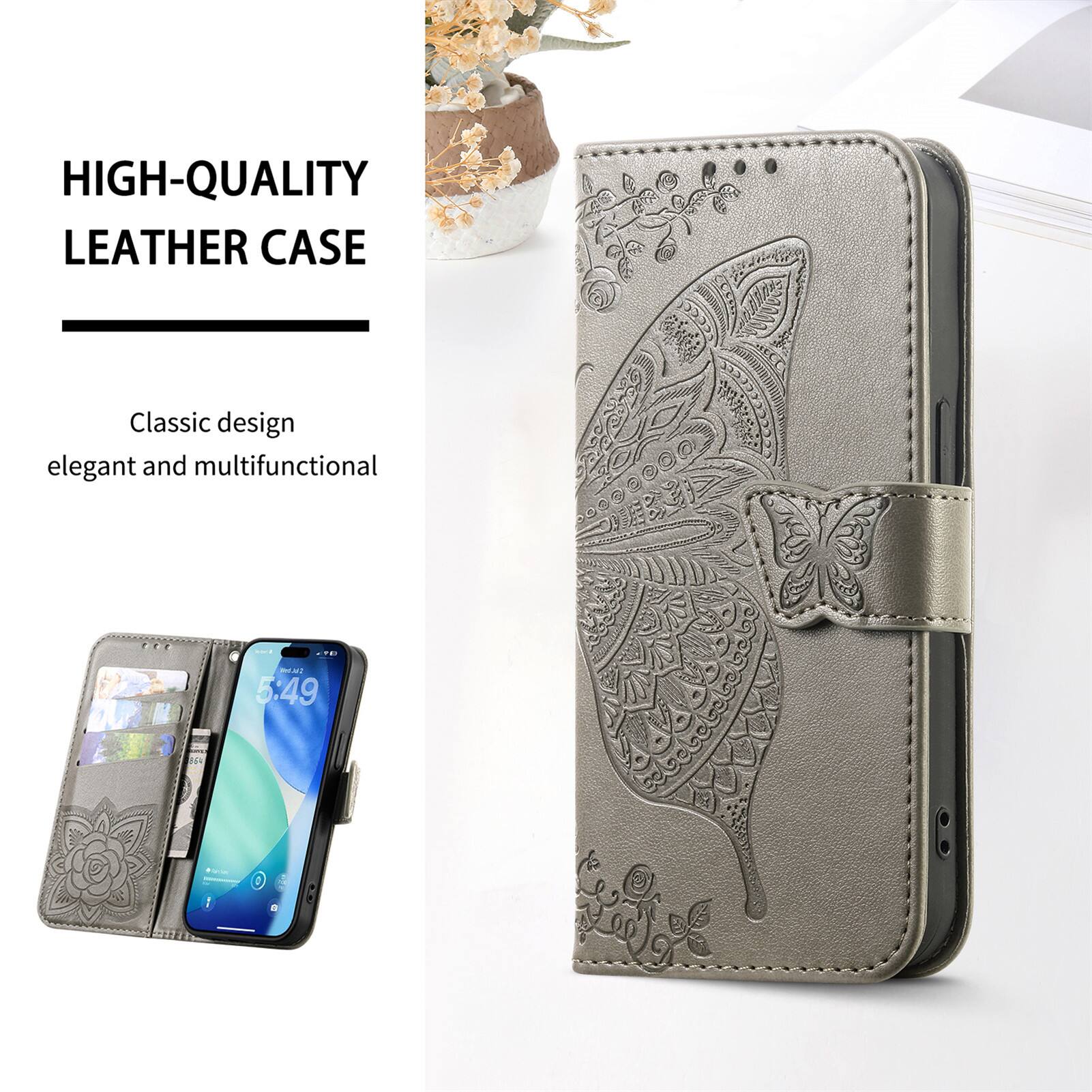 HIGH-QUALITY LEATHER CASE

Classic design elegant and multifunctional
