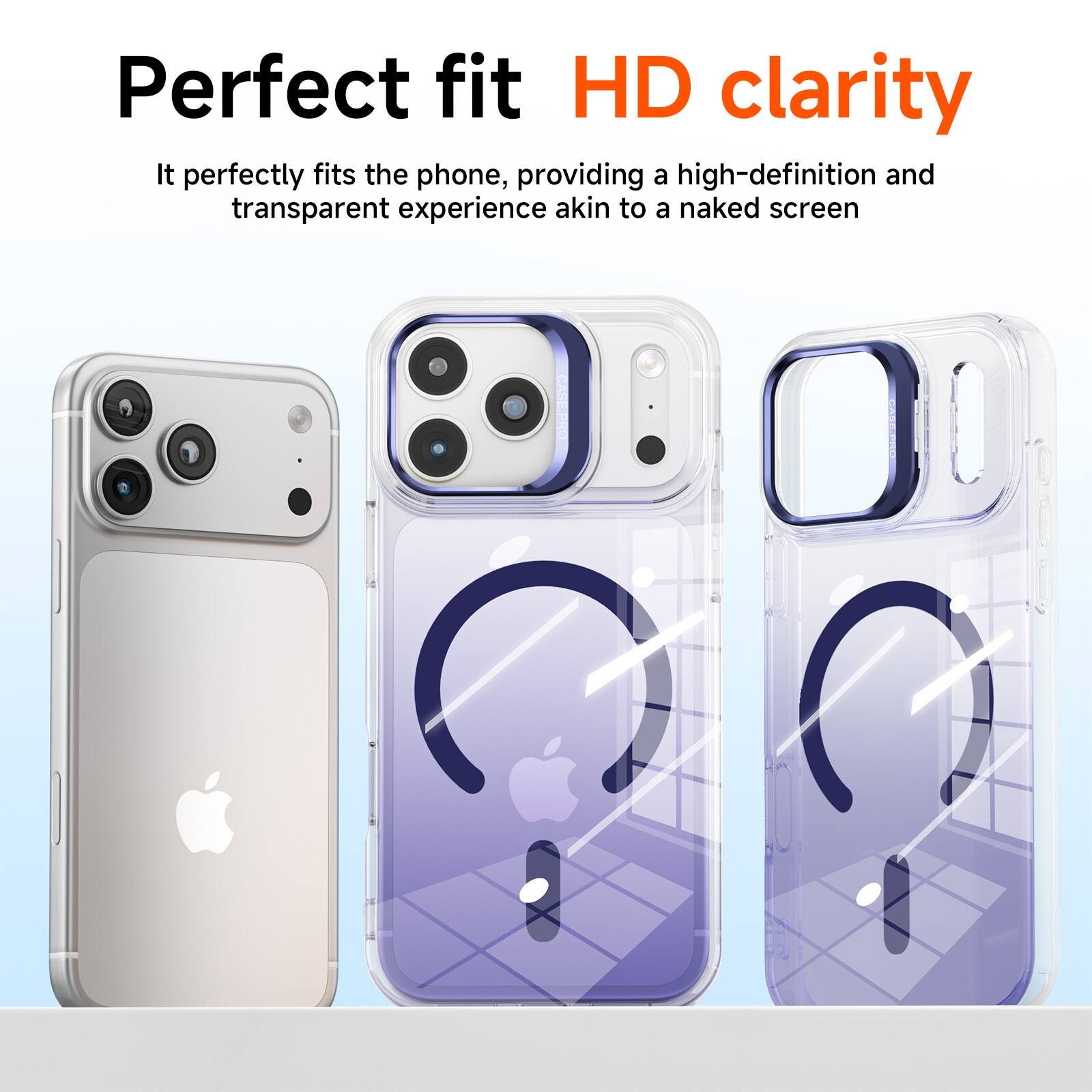 Perfect fit HD clarity

It perfectly fits the phone, providing a high-definition and transparent experience akin to a naked screen