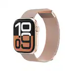 Front. Vonmahlen - Classic Band 2 silicone band for Apple Watch - Rose Gold.