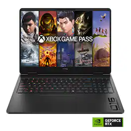 HyperX - OMEN 16" 165Hz 2K Gaming Laptop - Intel Core Ultra 7 356H (2026) - 16GB Memory - NVIDIA GeForce RTX 5060 - 512GB SSD - Shadow Black
