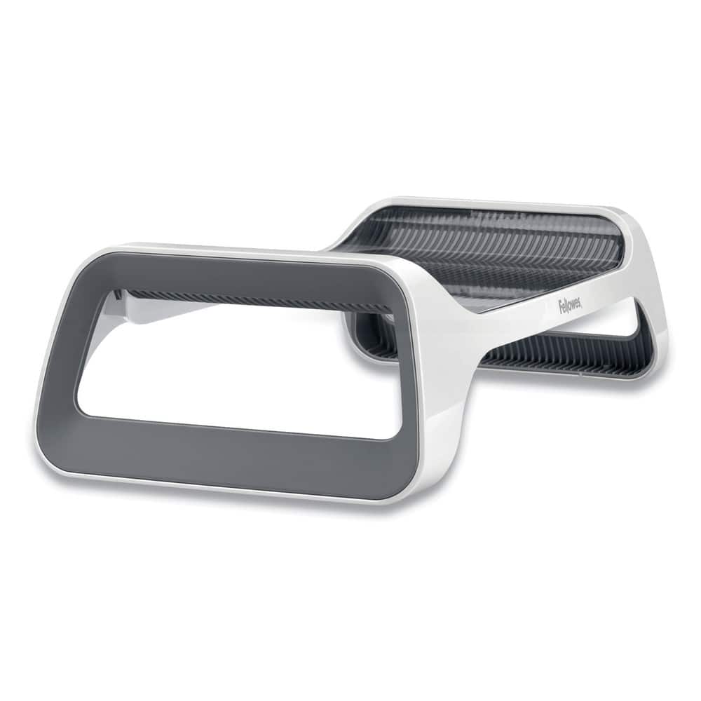 Fellowes - I-Spire Series 20 in. x 8.88 in. x 4.88 in. Monitor Lift Supports 25 lbs./Gray - White/Gray