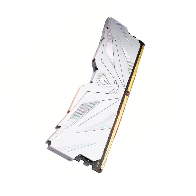 Netac - Shadow II 8GB DDR4 3600MHz Desktop Memory UDIMM, CL18, Heat Spreader - White