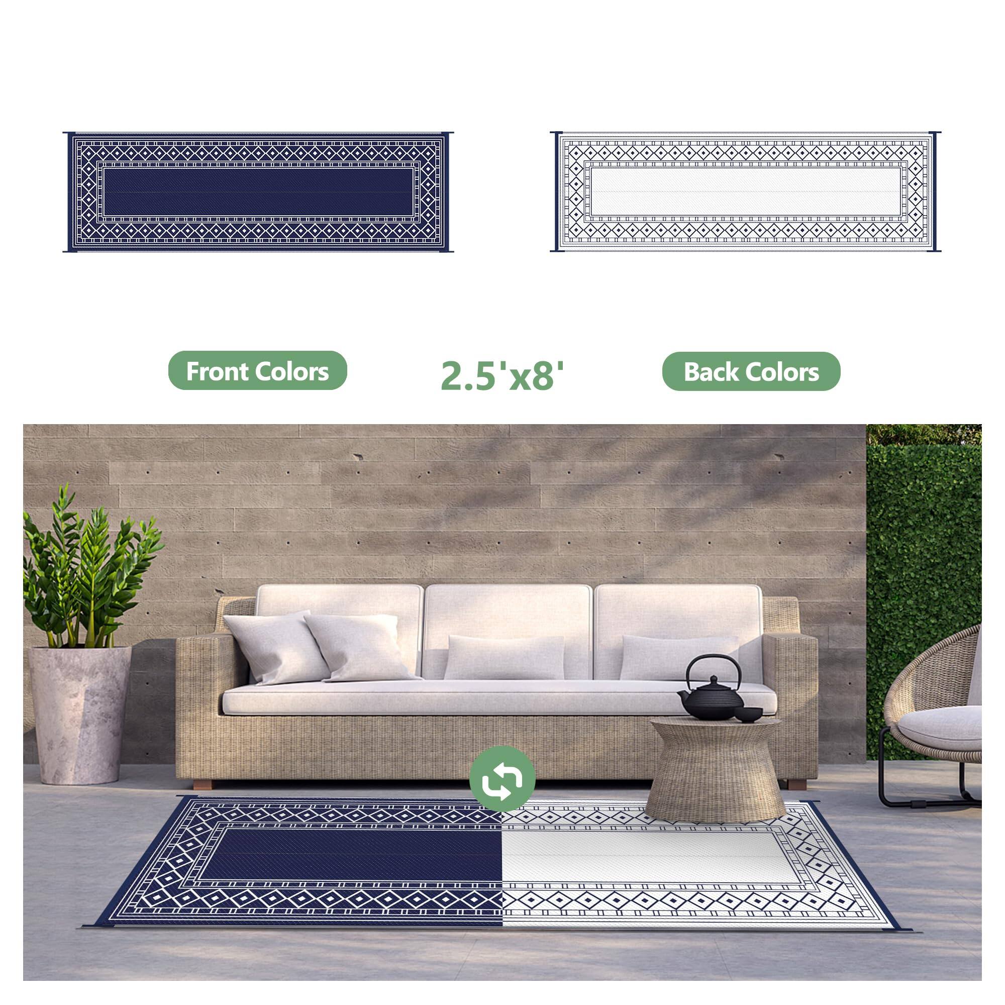 Front Colors  
2.5' x 8'  
Back Colors