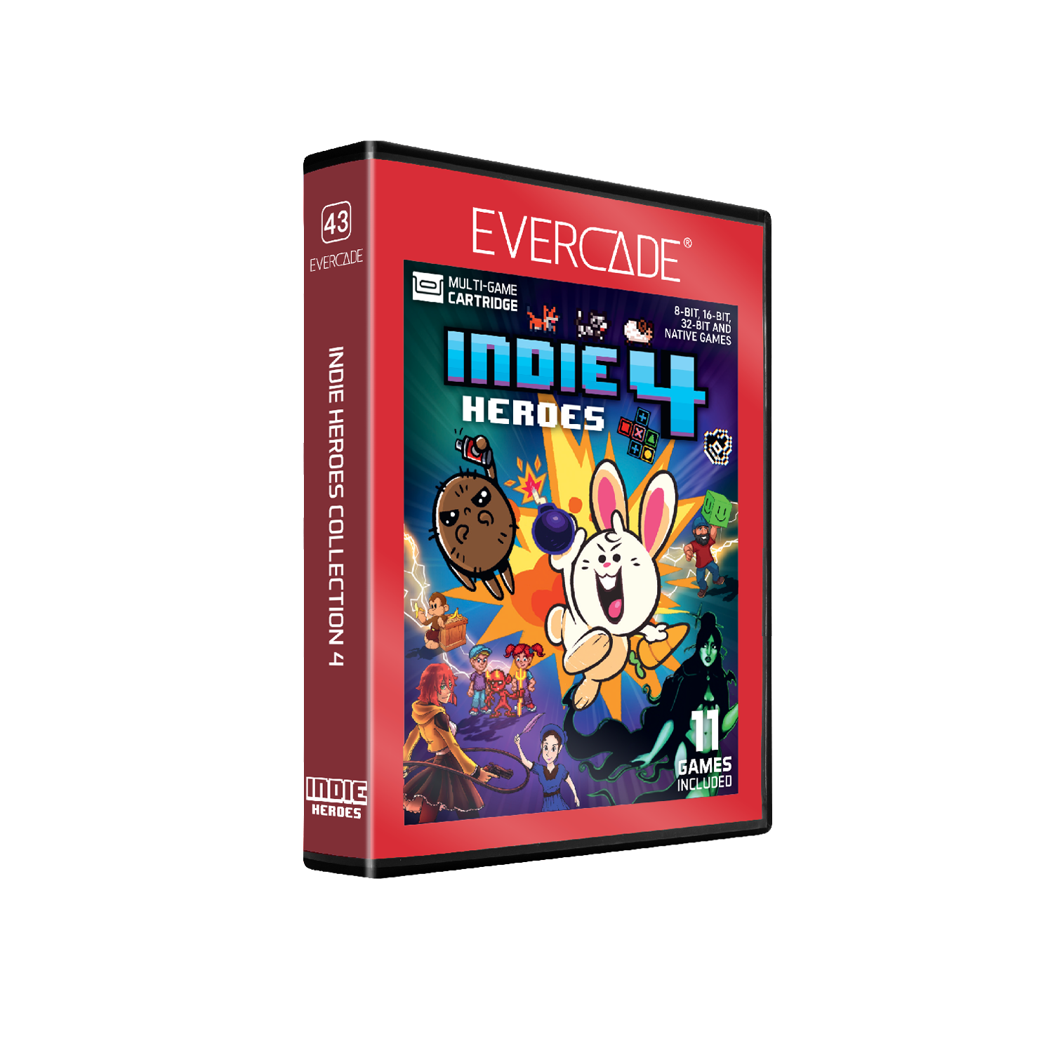Evercade Indie Heroes Cartridge 4 - Evercade