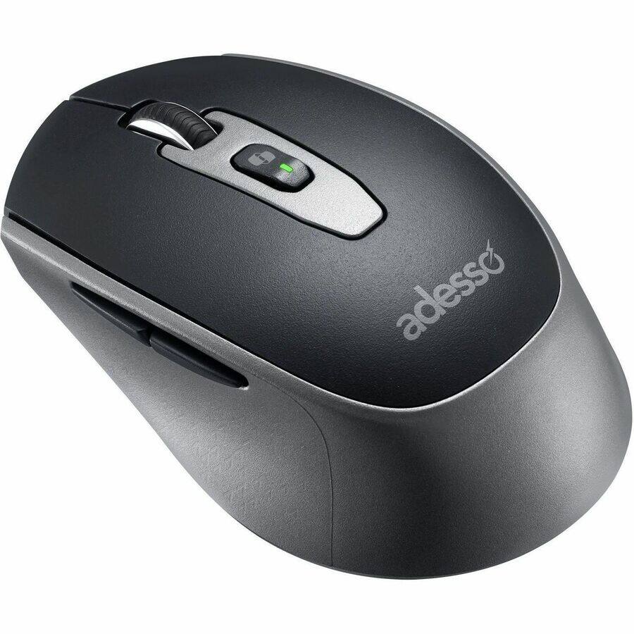 Alt View 5. Adesso - Adesso iMouse A40 - Optical - Wireless - 30 ft - Bluetooth/Radio Frequency - 2.40 GHz - USB - 2400 dpi - Scroll Wheel - Unknown.