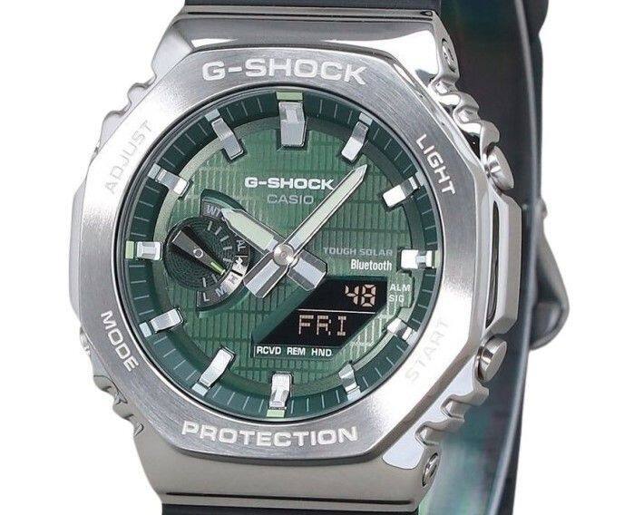 G-SHOCK ADJUST G-SHOCK LIGHT CASIO WT C 1I7 - AL TOUGH SOLAR - 3 Bluetooth T I I I M ALM L SIG FRI MODE RCVD REM HND START PROTECTION

Corrected text from the image:
G-SHOCK
LIGHT
ADJUST
G-SHOCK
CASIO
TOUGH SOLAR
Bluetooth
ALM
SIG
FRI
RCVD
REM
HND
PROTECTION
MODE