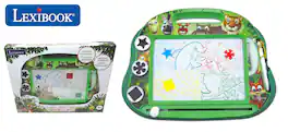 Lexibook - The Animals Magnetic Multicolor Drawing Board with Accessories A5 Format
