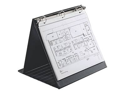 Alt View 2. Cardinal - 1" 3-Ring View Binders - Black.