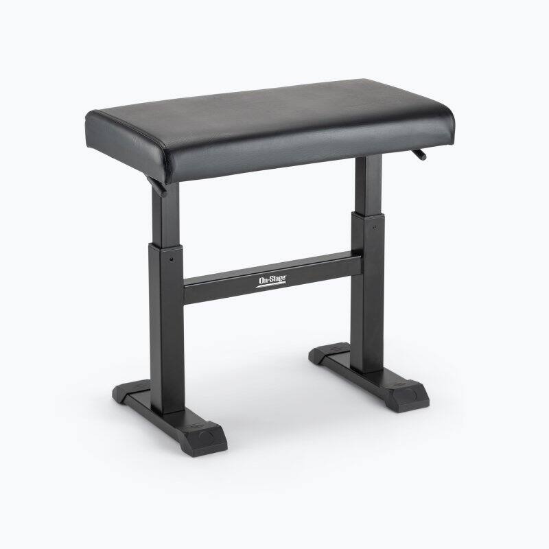 Alt View 4. On Stage Stands - On-Stage KB5503B Height Adjustable Keyboard Bench - Black.