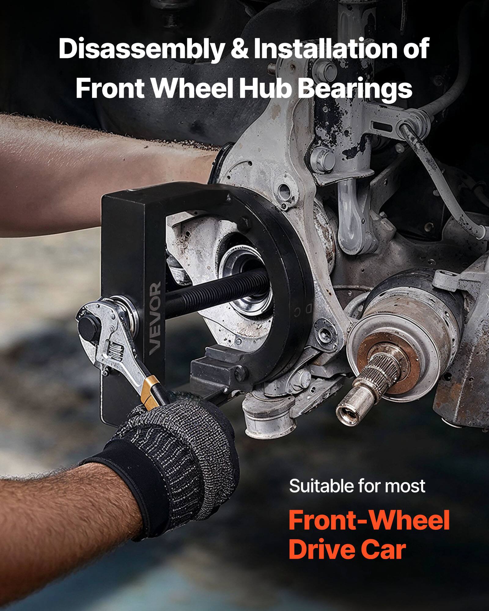 Disassembly & Installation of Front Wheel Hub Bearings

Suitable for most Front-Wheel Drive Car