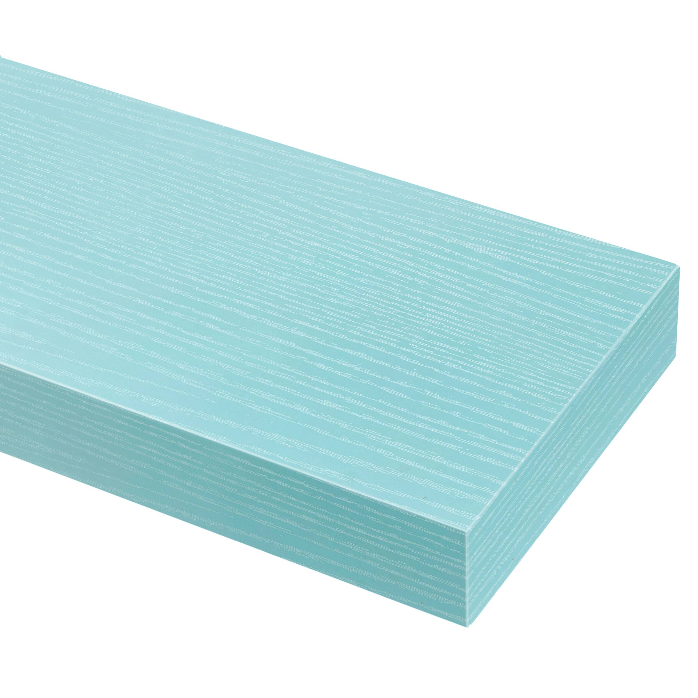 Alt View 5. Sorbus - 3 Pack (16"x5") Sorbus Floating Wall Shelves for Bedroom, Decor, Kitchen, Living Room - for Trophies, Frames, Bookshelf - Blue.