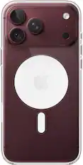 Front. Apple - iPhone 18 Pro Max Case with MagSafe - Clear.