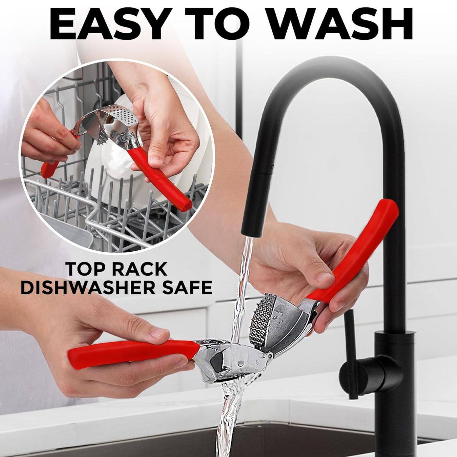 EASY TO WASH
TOP RACK DISHWASHER SAFE