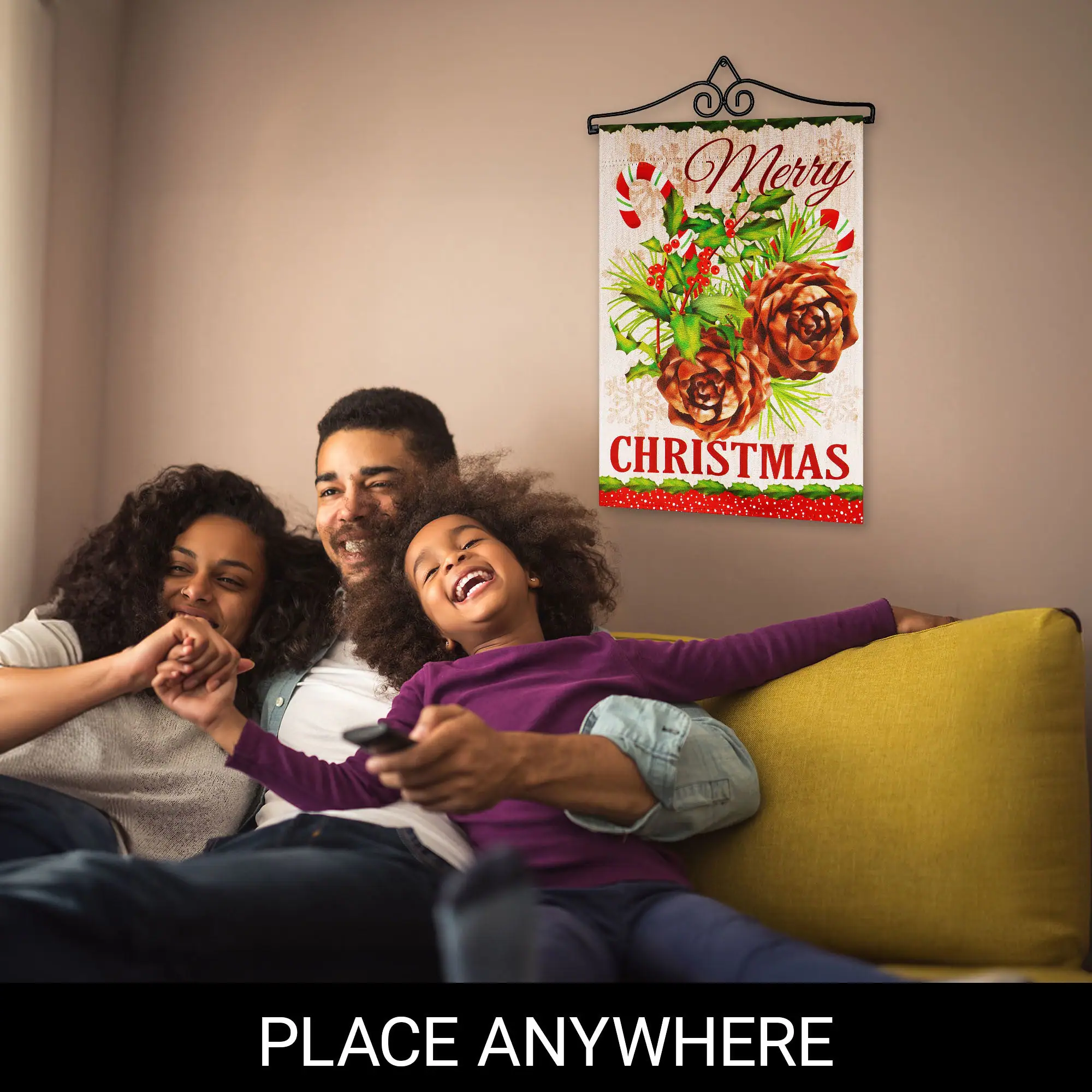 Merry CHRISTMAS  
PLACE ANYWHERE