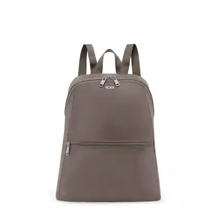 Front. TUMI - Voyageur Just In Case Backpack - Mink.