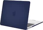 Front. mosiso - Laptop Case for MacBook Air 13 inch Case M5 A3449 M4 A3240 M3 A3113 M2 A2681 2022-2026 - Navy Blue.