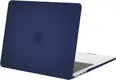 Front. mosiso - Laptop Case for MacBook Air 13 inch Case M5 A3449 M4 A3240 M3 A3113 M2 A2681 2022-2026 - Navy Blue.