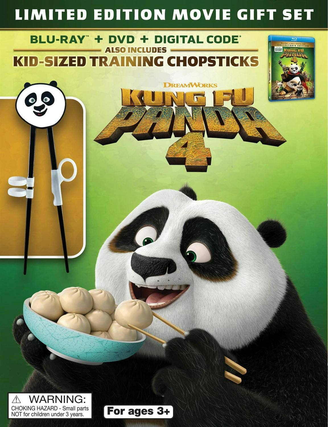 Angle. Kung Fu Panda 4 - Limited Edition Gift Set [Blu-ray].