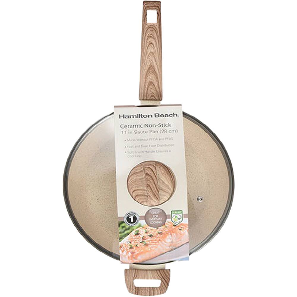 Hamilton Beach Ceramic Non-Stick 11 in Saute Pan (28 cm) AS

1

TAYO FCK YAYANI COOKING