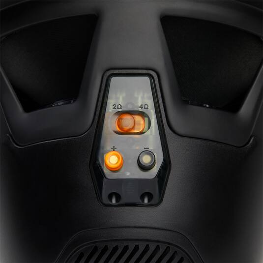 Back. JBL - JBL STADIUM102SSI 10” Subwoofer w/SSI™ (Selectable Smart Impedance) switch from 2 to 4 ohm - Black.