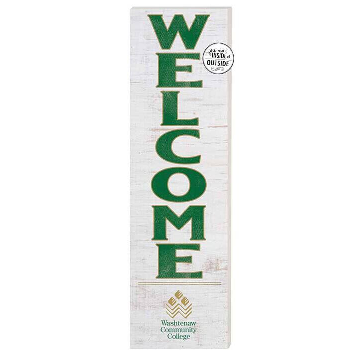Washtenaw Community College 10'' x 35'' Indoor/Outdoor Welcome Sign
