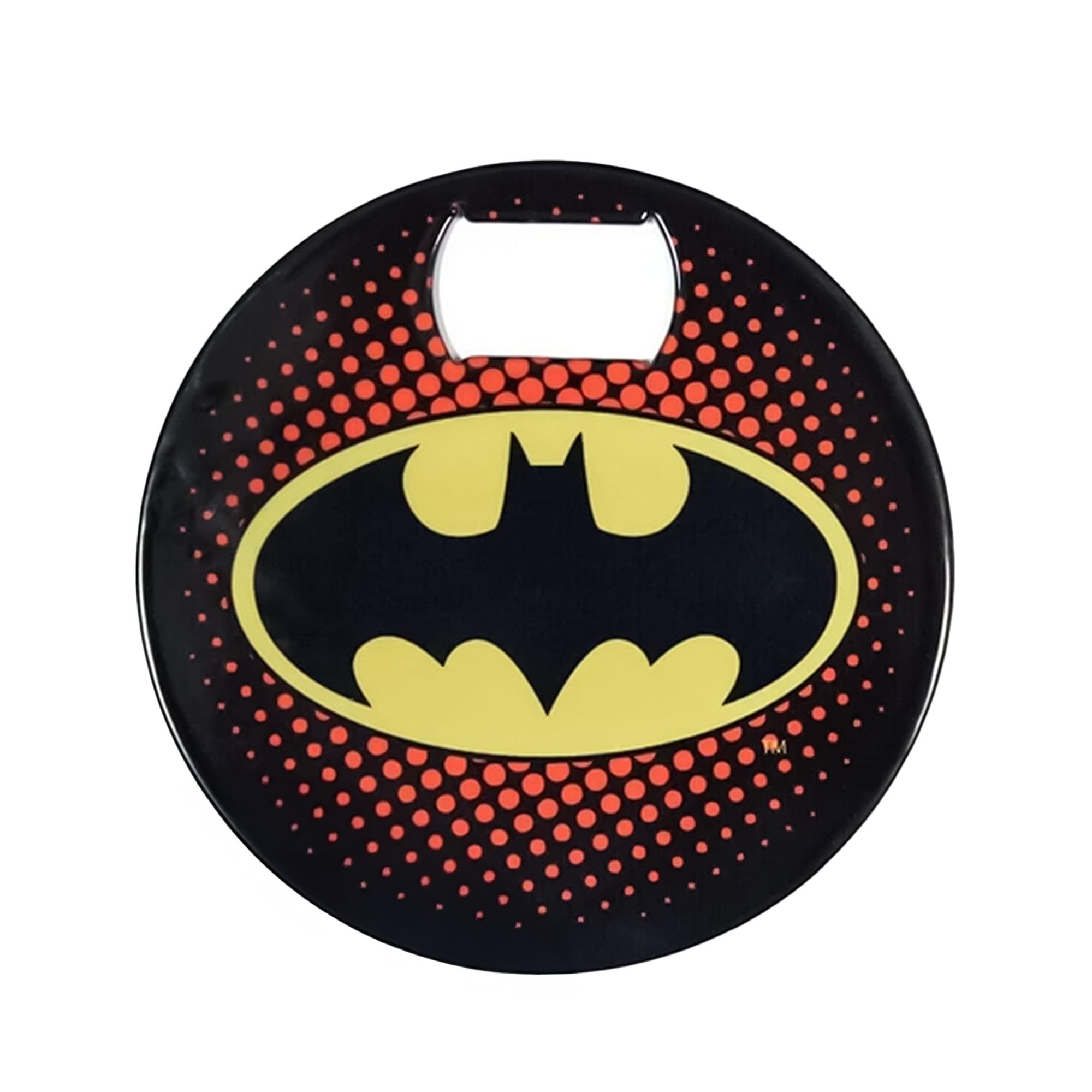 Alt View 10. DC Universe - DC Comics Batman Iconic Coaster Bottle Opener - Black.