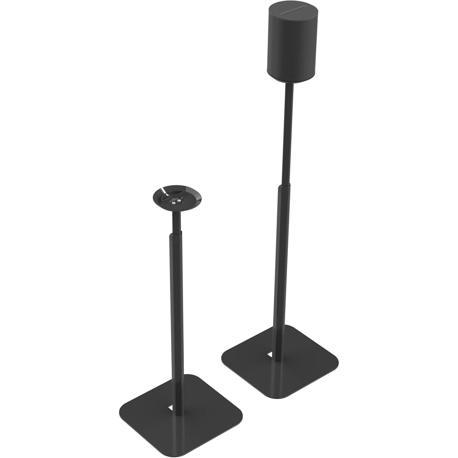Alt View 7. Flexson - FLEXSON Essentials Adjustable Floor Stands for Sonos Era 100 (Black, Pair) - "NA".
