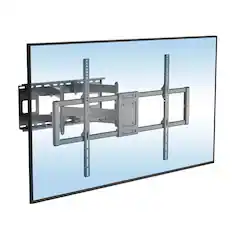 Front. Mount-It! - Heavy Duty XXL Full Motion TV Mount for 60"-120", Long 27.7" Extension, 264 lbs Capacity, VESA Up to 900x600 - Black.