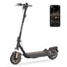 NAVEE - GT5 Max Electric Scooter, 55.9mi Max Range, 25MPH Max Speed, 1638W Motor, Front Fork & Rear Damping, 10" Tires - Black
