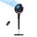 Front. Sweet - Standing Fan for Bedroom,120° Oscillation, Quiet 20dB, 15 Speeds 5 Modes,Remote Control, LED Light - Black.