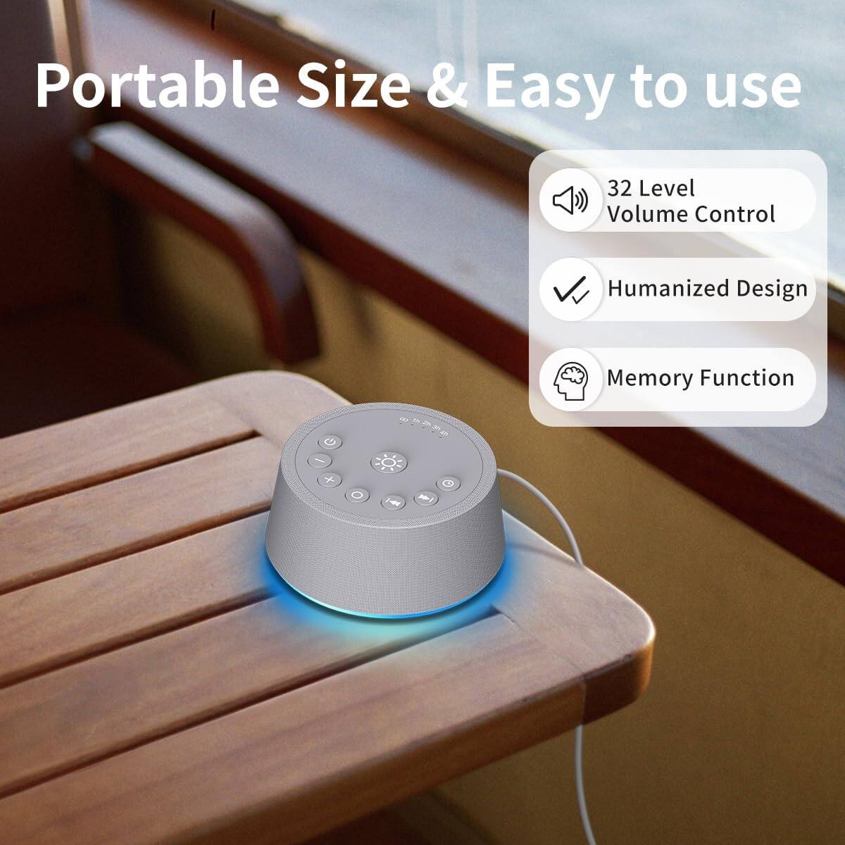 Portable Size & Easy to use

- 32 Level Volume Control
- Humanized Design
- Memory Function