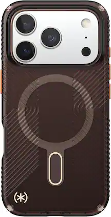 Speck - iPhone 17 Pro Grip + MS + CL - Luxury Shade Matte/Orange