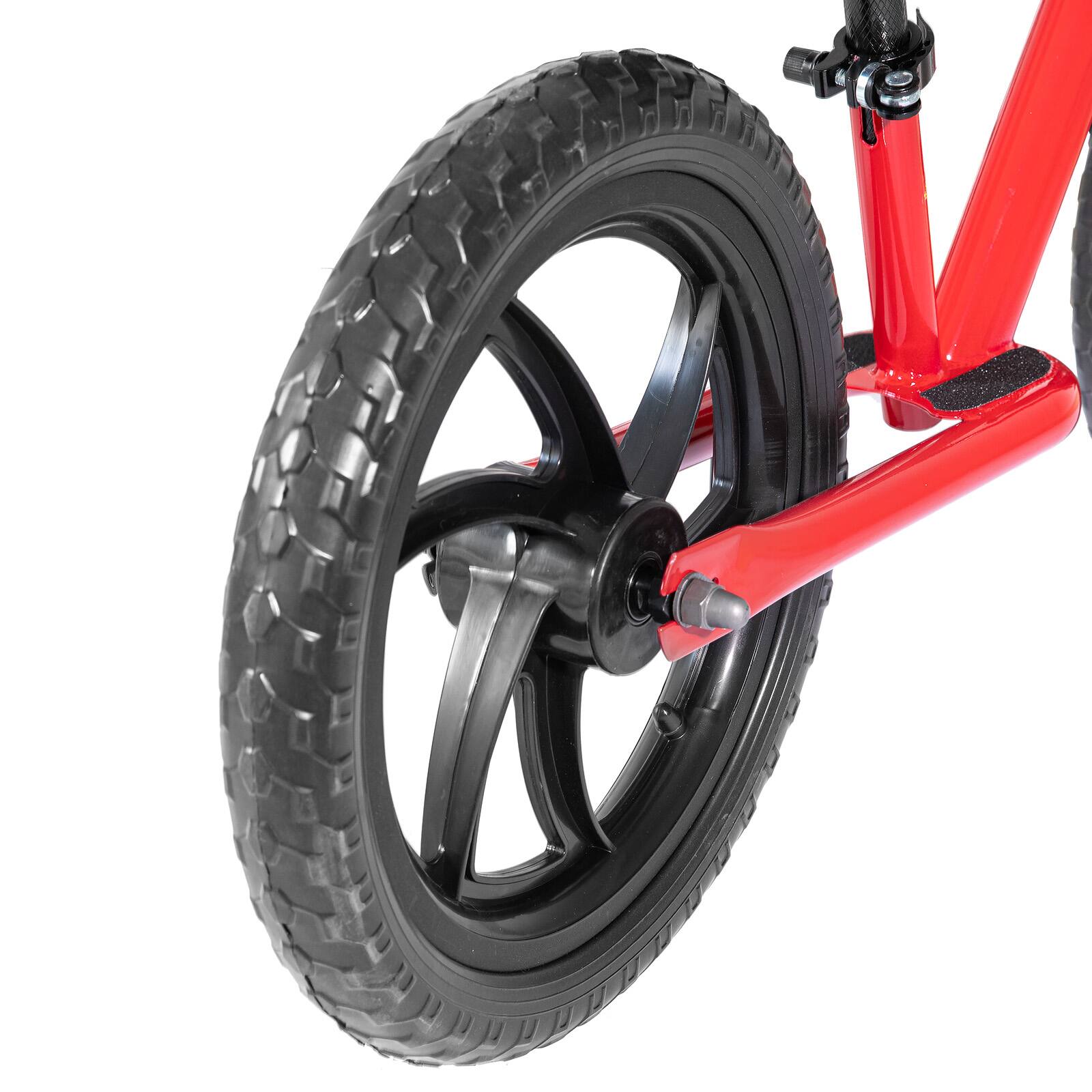 Alt View 4. JOYSTAR - JOYSTAR Roadster 14" Kids Balance Bike for Boys Girls Ages 4-6, Toddler Balance Bikes with Footrest & Basket, Red - Red.