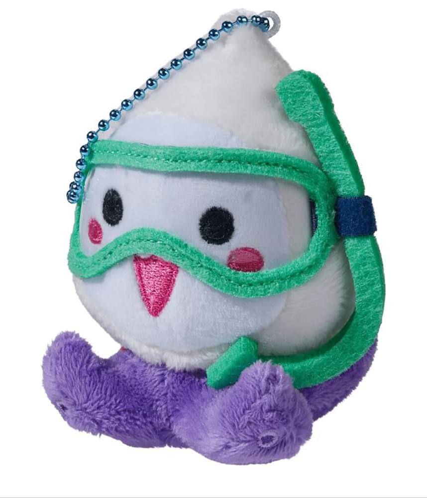Front. Toynk - Overwatch 2.5-Inch Mini Pachimari Plush - Snorkelmari - Green.