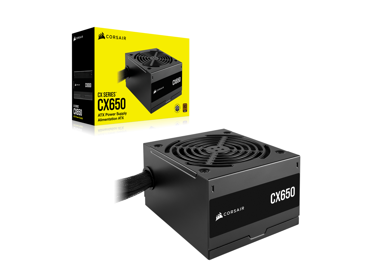 CORSAIR CX650  
CX SERIES  
ATX Power Supply  
Alimentation ATX  
CX650