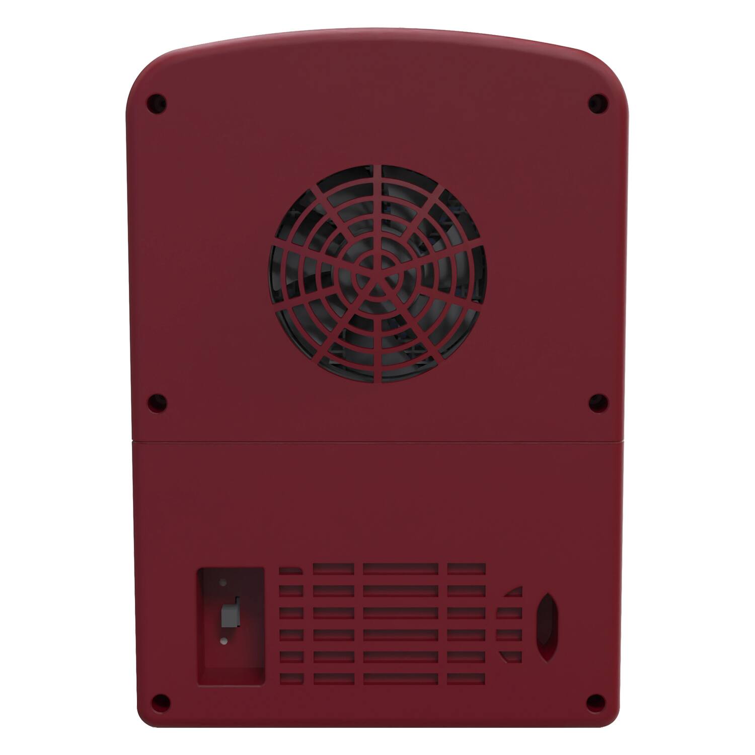 Left. Frigidaire - 0.5 Cu Ft Retro Portable Mini Fridge - Red.