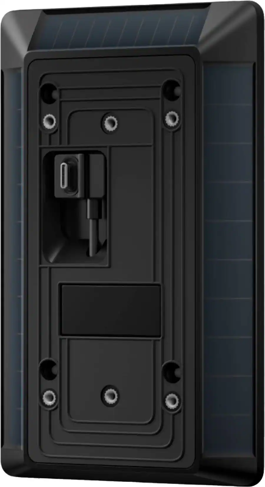 Solar Charger for Ring Battery Doorbell Black B0CLMJ6HJP Best Buy