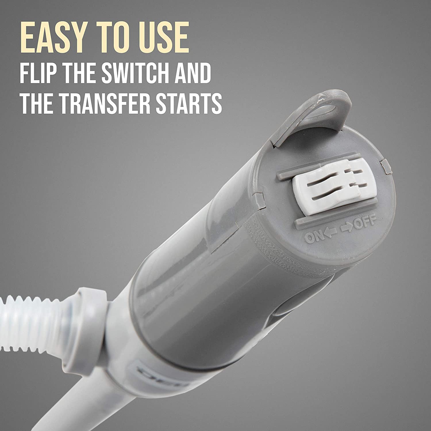 EASY TO USE  
FLIP THE SWITCH AND THE TRANSFER STARTS