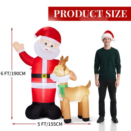 PRODUCT SIZE

6 FT/190CM

5 FT/155CM