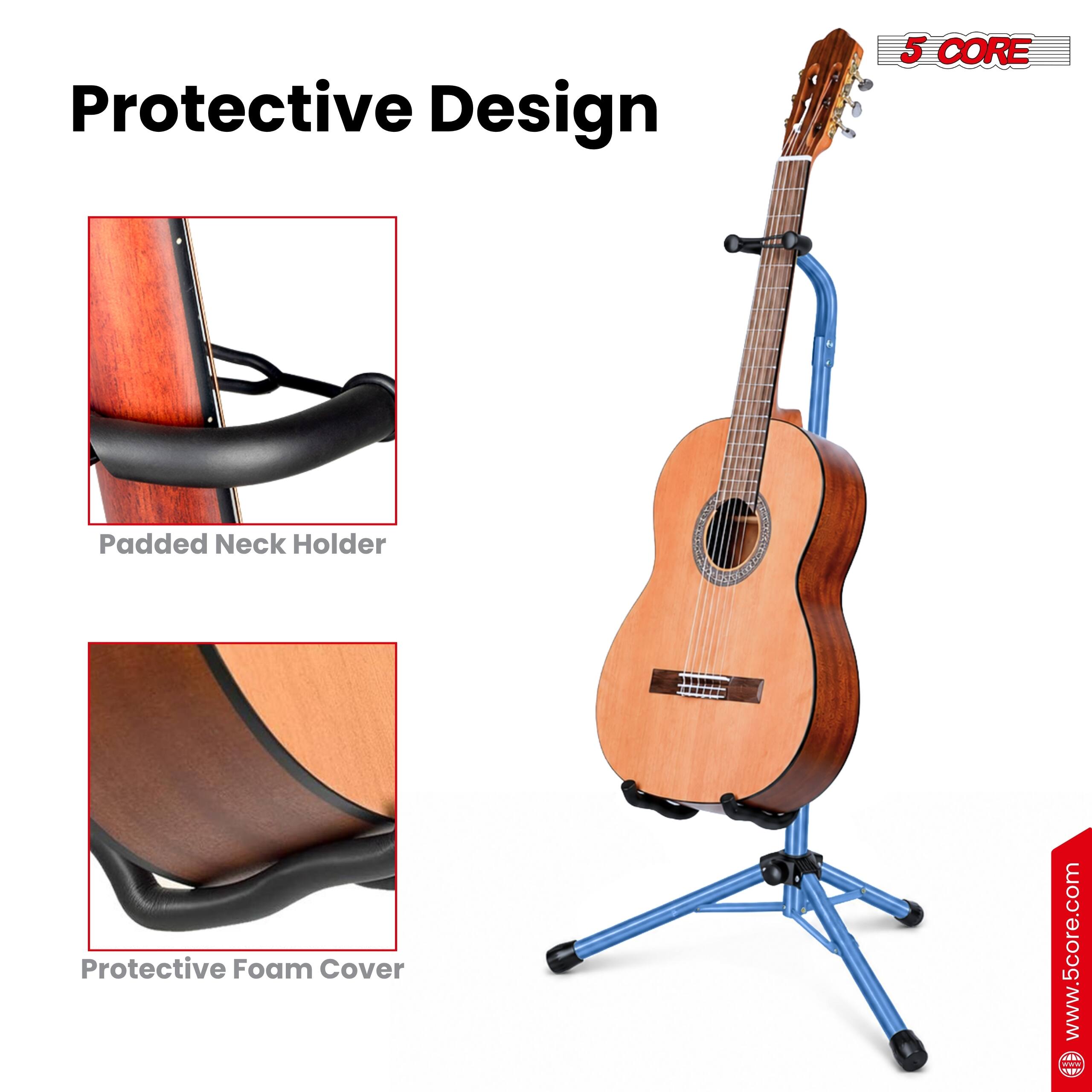 Protective Design

5 CORE

Padded Neck Holder

Protective Foam Cover

www.5core.com