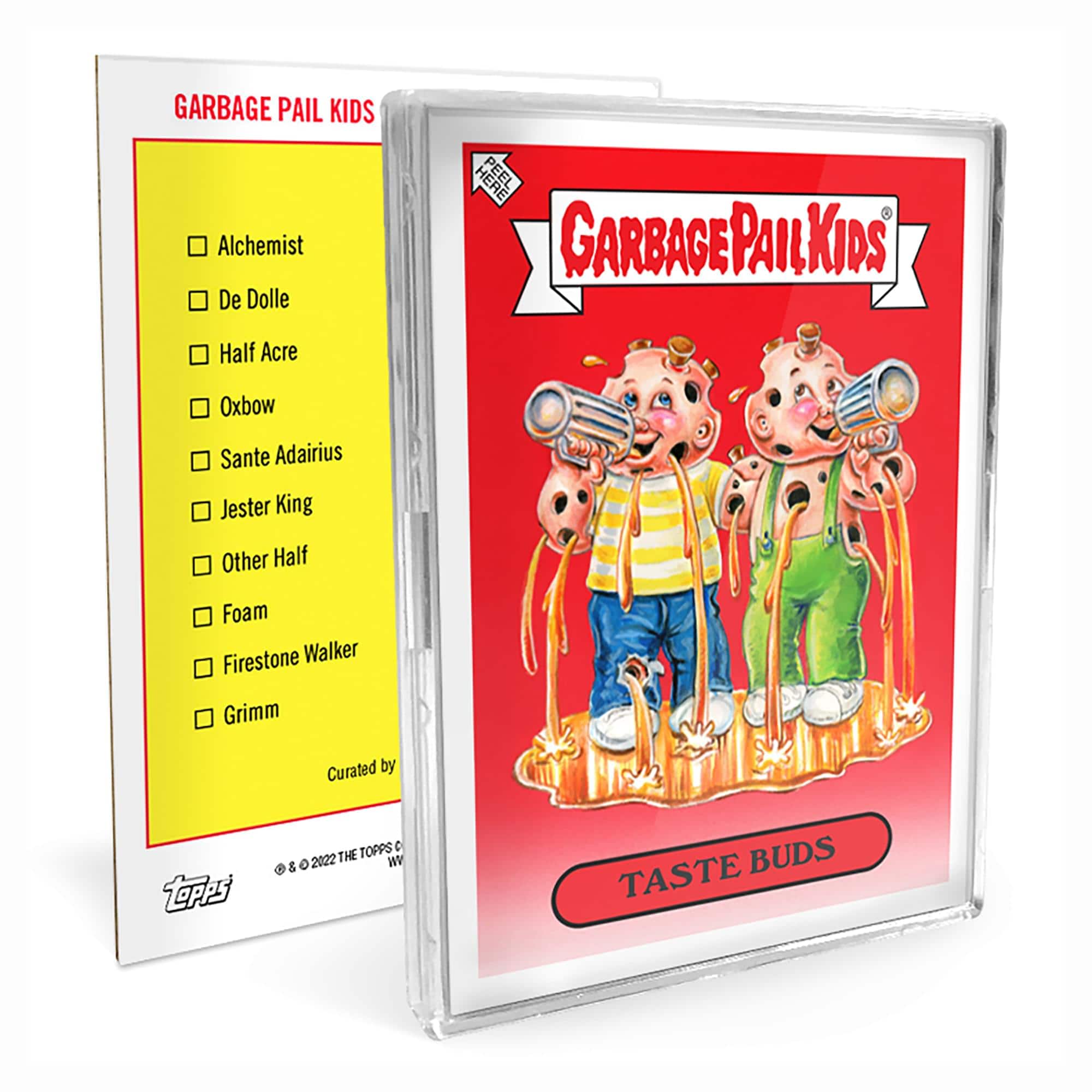 Garbage Pail Kids 2022 Topps Taste Buds Series 1 - Red price history on PriceWatchPro